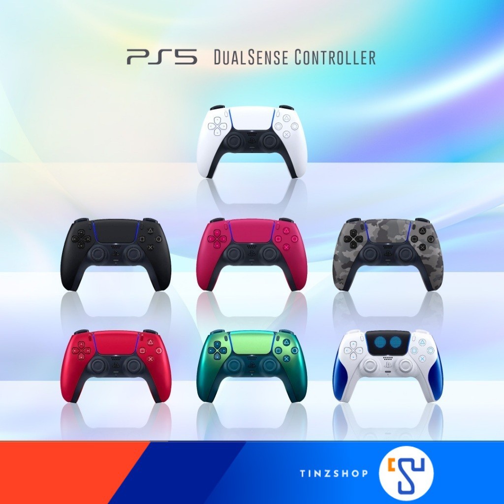 [ส่งด่วน] PlayStation 5 DualSense Wireless Controller Joy PS5 จอย PS 5 คอนโทรลเลอร์ไร้สาย จอยของแท้ (ประกันศูนย์โซนี่)