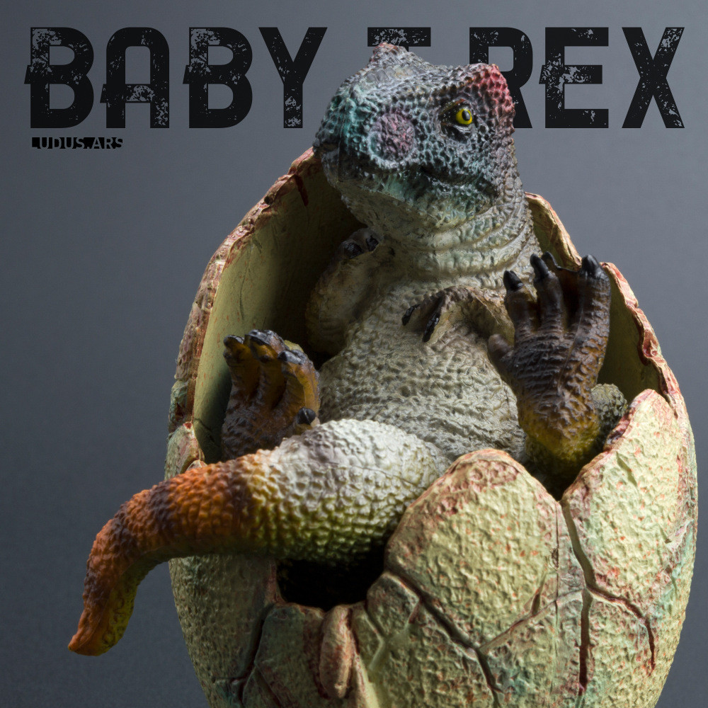 โมเดลของเล่นฟักไข่ไดโนเสาร์แข็งชุดหุ่นเด็ก Jurassic T-Rex และ Spinosaurus ราคา ถูกที่สุด ดีลบีเคเค