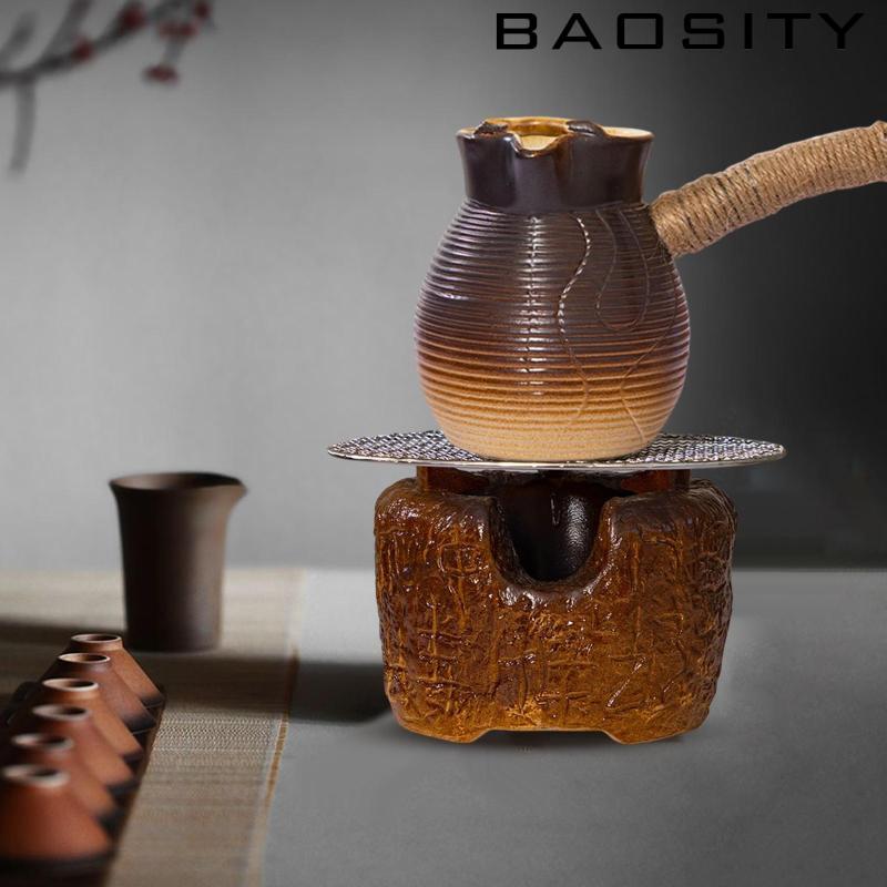 [ความเบา] กาน้ําชาเซรามิกกาต้มน้ําชาด้ามยาวเครื่องชงชากาต้มน้ําใบชาทนทานชา - รูปที่ 3