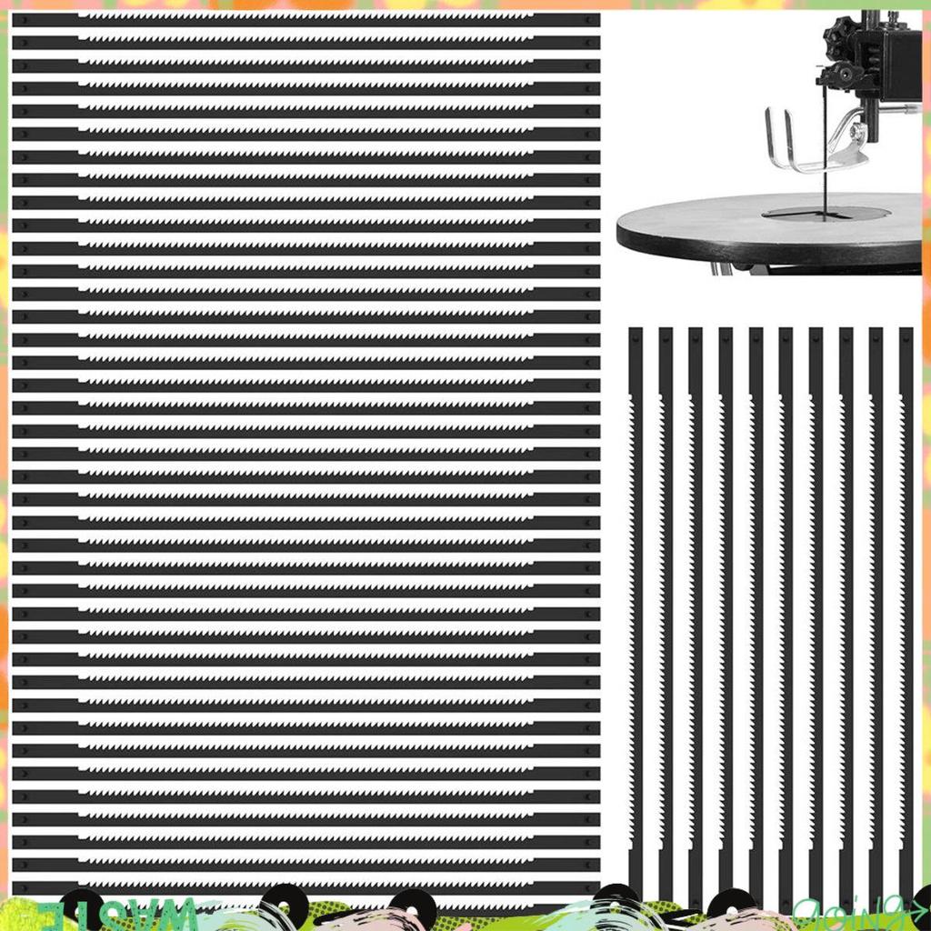 45 ชิ้น 5 นิ้ว Pin End Scroll Saw Blade, 18TPI Scroll Saw Blade Pin End สําหรับ 3921/3922 SK5, สําหร