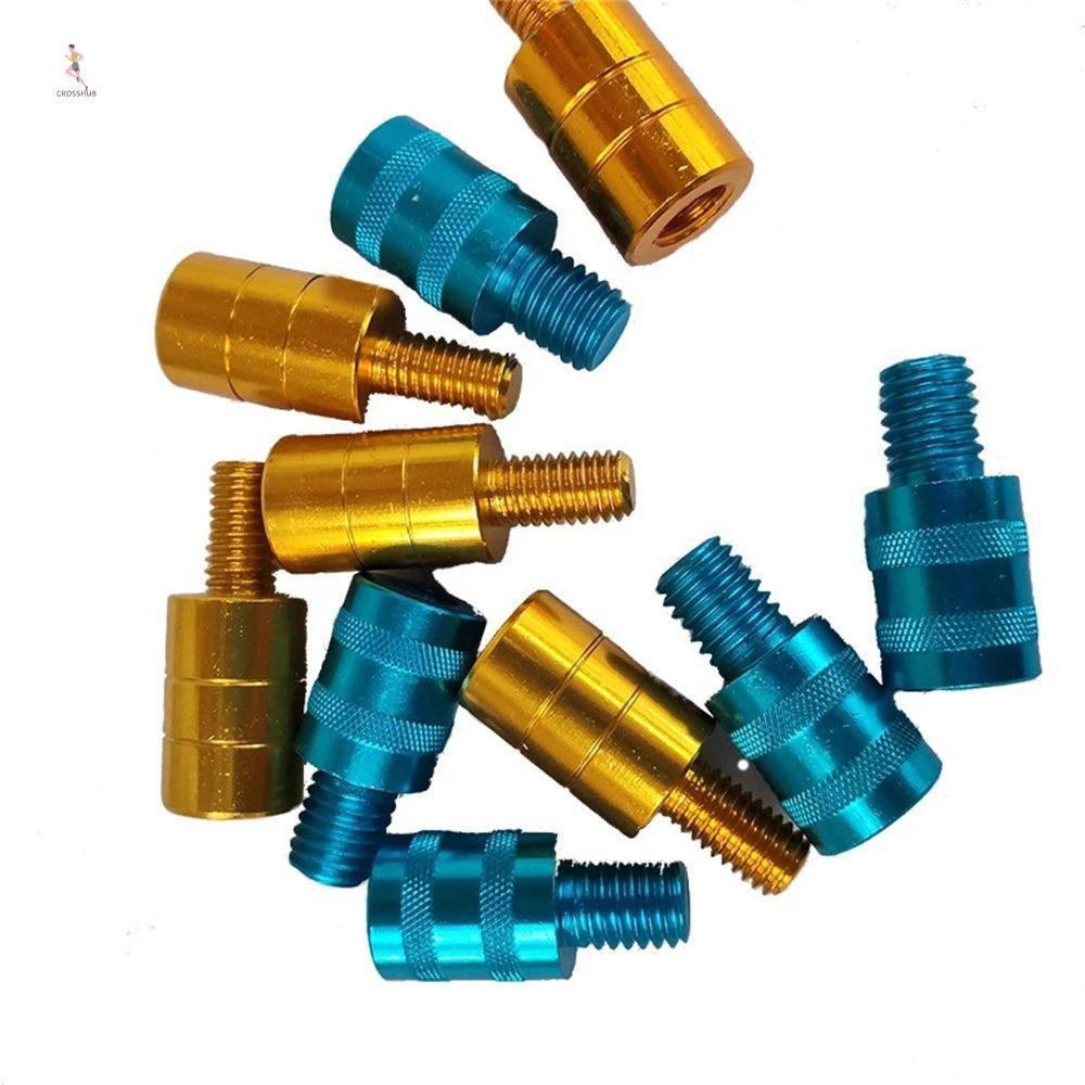 CROSS Fishing Net Adaptor M8/M10/M12 Net Handle Adaptor Fishing Part 8mm to 10mm 10mm to 8mm Alumini