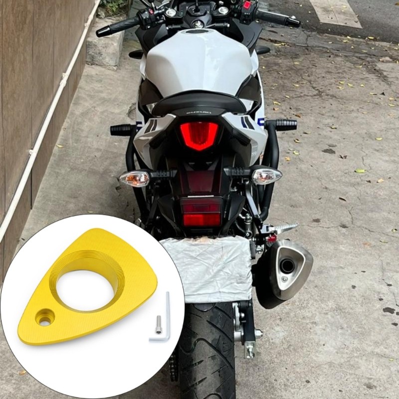 QJ Quick ติดตั้งไอเสียความร้อนสําหรับ GSX250R DL250 รถจักรยานยนต์ทนอุณหภูมิสูงติดตั้งง่าย