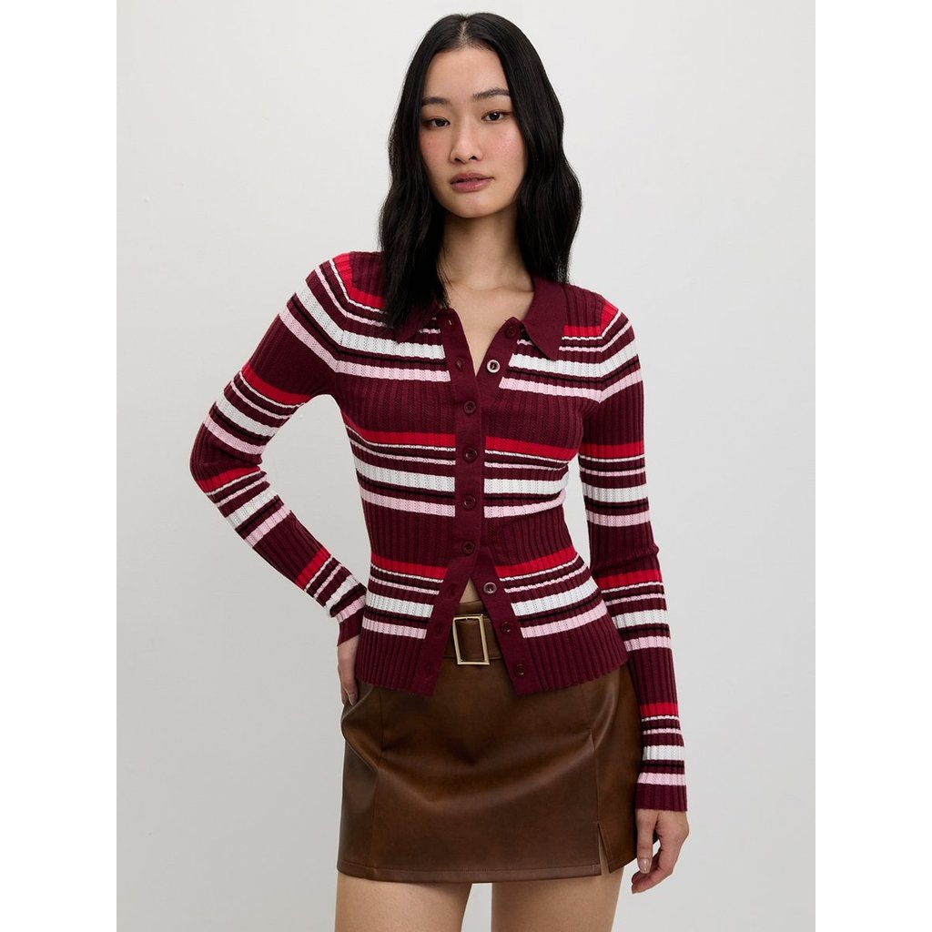 [Pomelo] เสื้อถักลายทาง / Striped Knit Top