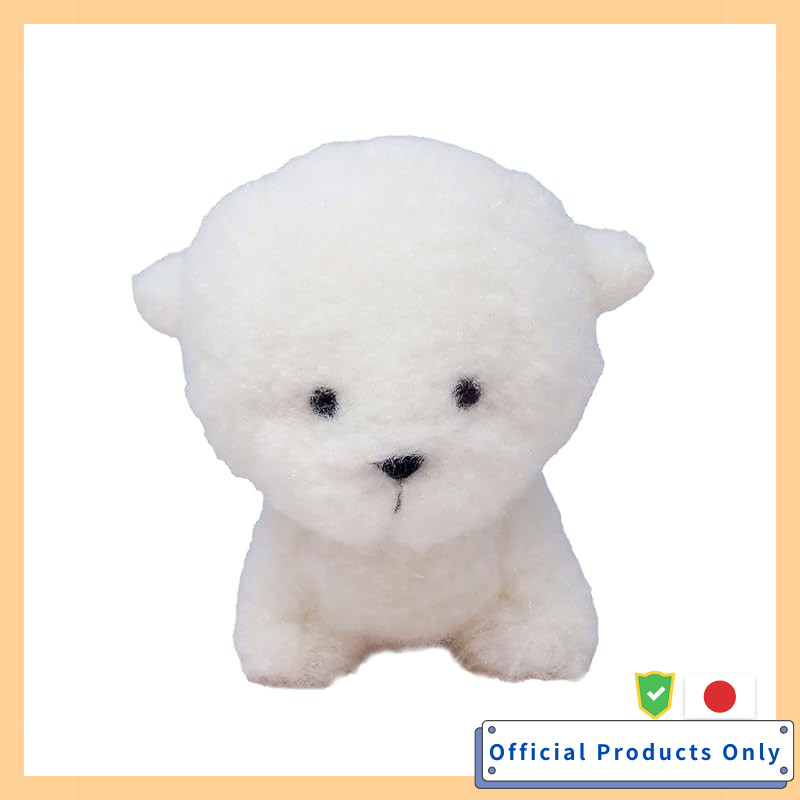 Naito Design Institute Watapo Plush Toy Dog Companion S Size Bichon Frise 48058