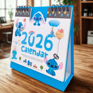 New ปฏิทินตั้งโต๊ะ 📅📅 ปี 2569/2026 ( วันหยุดจีน ) จดโน๊ตได้ ของขวัญปีใหม่ 2026