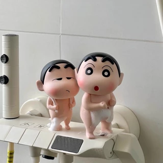 💥 จัดส่งจากประเทศไทย 💥Crayon Shin chan Bathe Himawari Action รูปอะนิเมะ COD สต็อกคอสเพลย์ Action Figure ตุ๊กตาของเล่นสําหรับของขวัญเด็กคอลเลกชันเครื่องประดับรถบ้านเค้กตกแต่ง Gacha