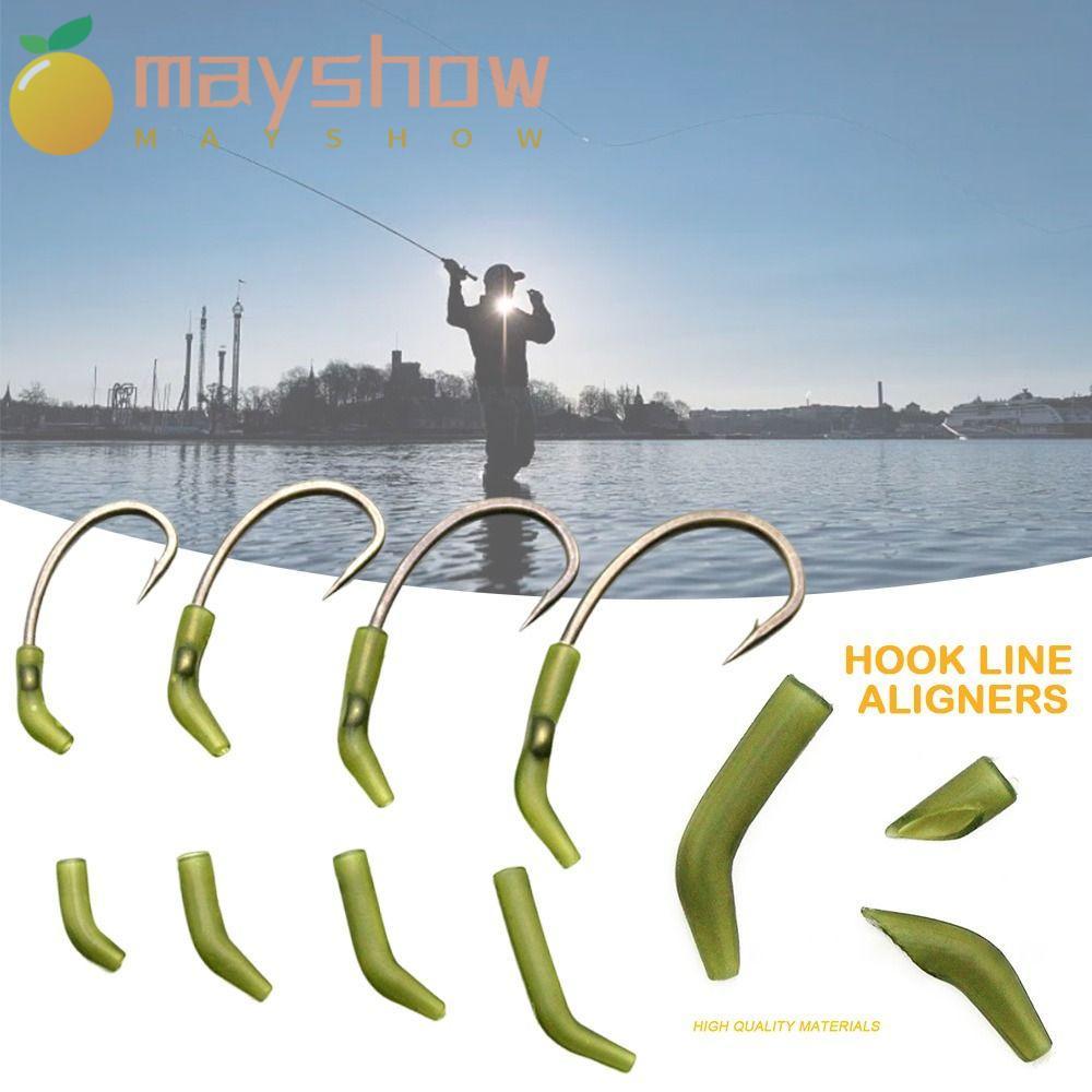 MAYSHOW 30 ชิ้น D Rig Kickers, Kickers Hook Aligners แขนปลาคาร์พตะขอตกปลา, Kickers อุปกรณ์ตกปลาปลาคา