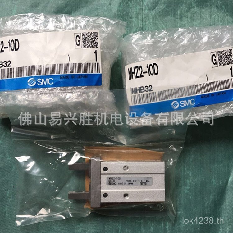 นิวเมติกMHZ2-10DประเภทCross Fingerแปลของแท้SMC Air Clawพร้อมสต็อกคอลัมน์ลูกกลิ้งSHFQ