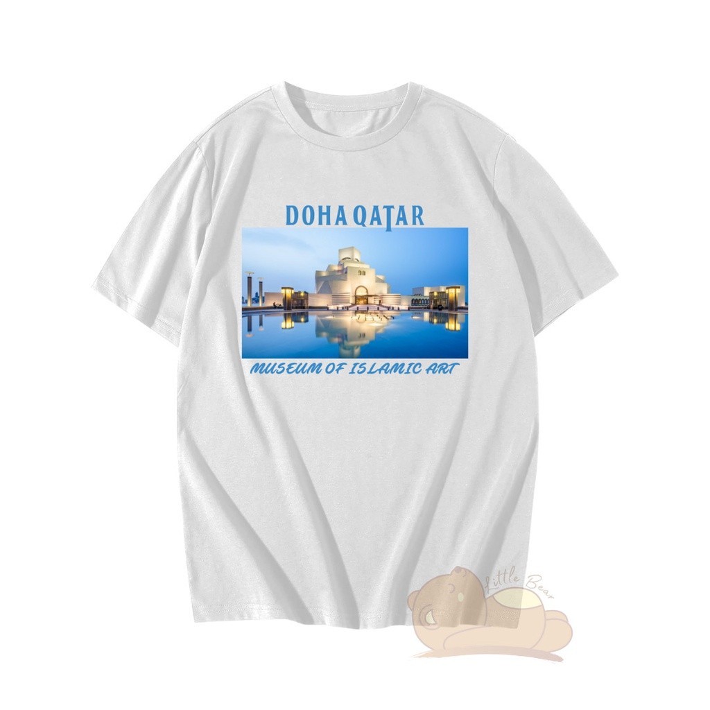 QATAR COUNTRY SOUVENIR เสื้อยืด IN MANY MODELS, QATAR-1 SOUVENIR CLOTHES