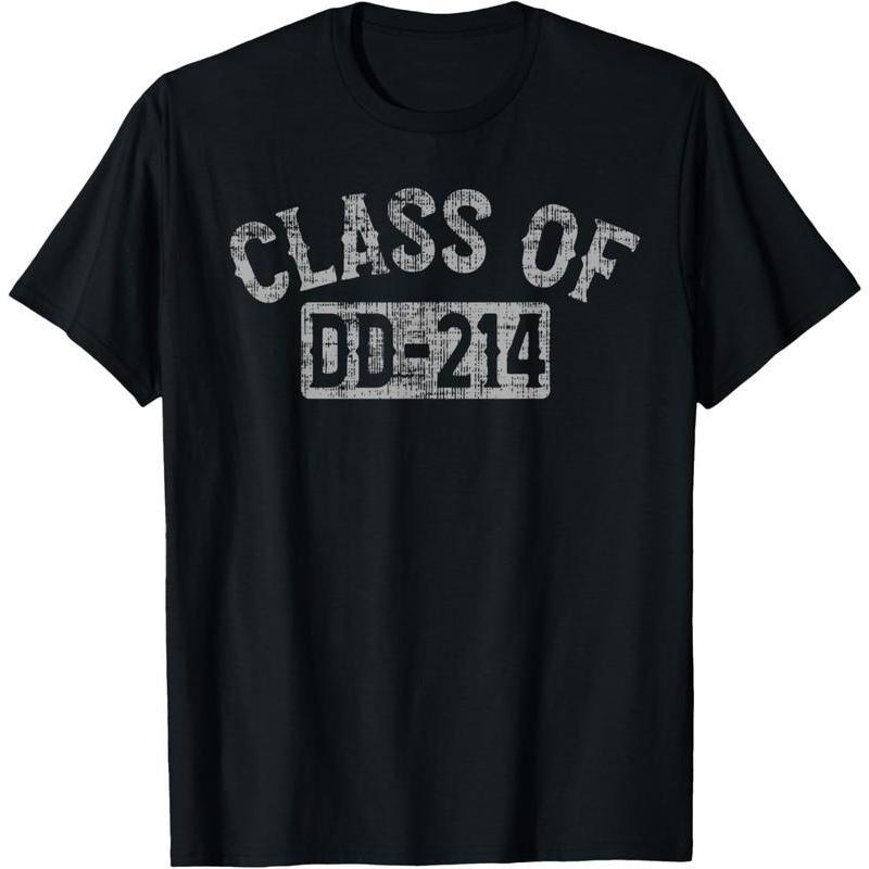ผ้าฝ้าย 100% เย็น DD-214 ทหารผ่านศึก - เสื้อยืด DD-214