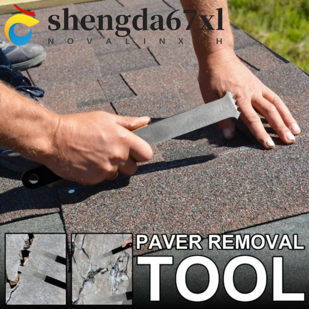 SHENGDA Paver Puller, เครื่องมือโลหะ Gripper Slots Paver Extractor เครื่องมือ, Handhold Joint Scrape