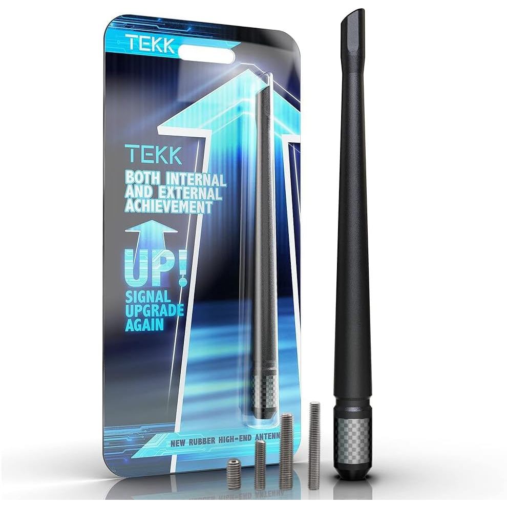 TEKK เสาอากาศสั้นคาร์บอนไฟเบอร์เข้ากันได้กับ 1998-2026 Street Glide/Road Glide/TRI Glide/Electra Gli