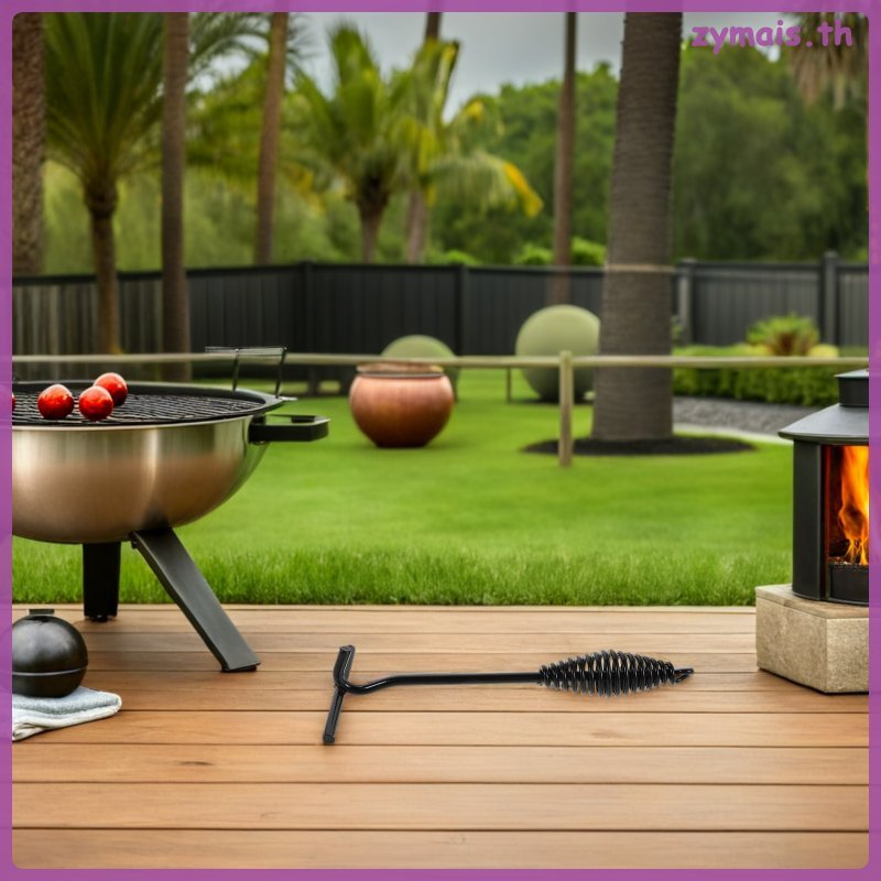 🔥 หม้อแคมป์ปิ้งเหล็กหล่อพร้อมกระทะดัตช์โอเวン มีจับ สำหรับทำอาหารกลางแจ้ง ZYM AIS - รูปที่ 2