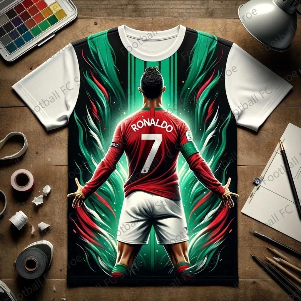 เสื้อฟุตบอล Ronaldo 7 ออกแบบเฉพาะสำหรับทุกวัย ใหม่ล่าสุดในฤดูร้อน