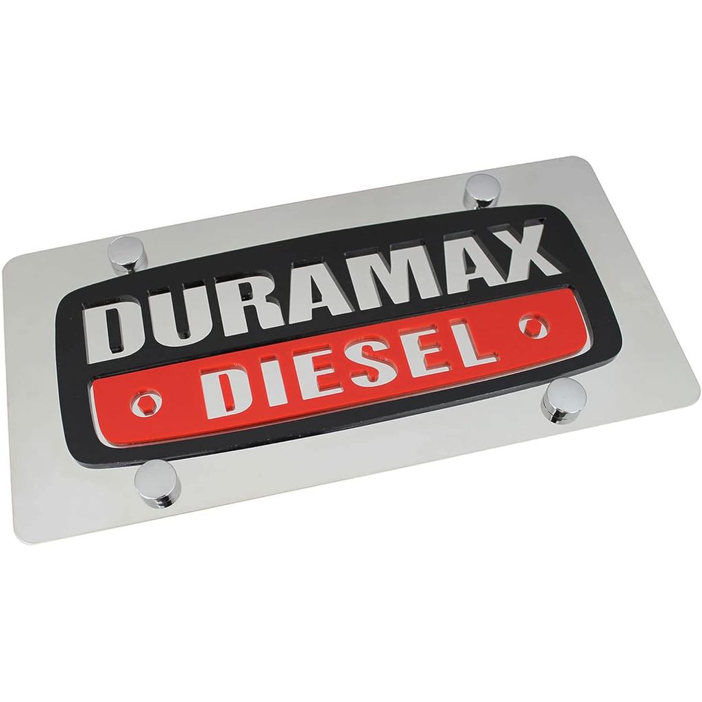 ป้ายทะเบียนดีเซล Duramax
