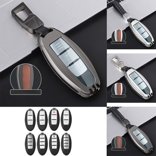 Zinc Alloy TPU Leather Car Key Case Cover For Infiniti QX70 QX56 QX50 QX70 FX35