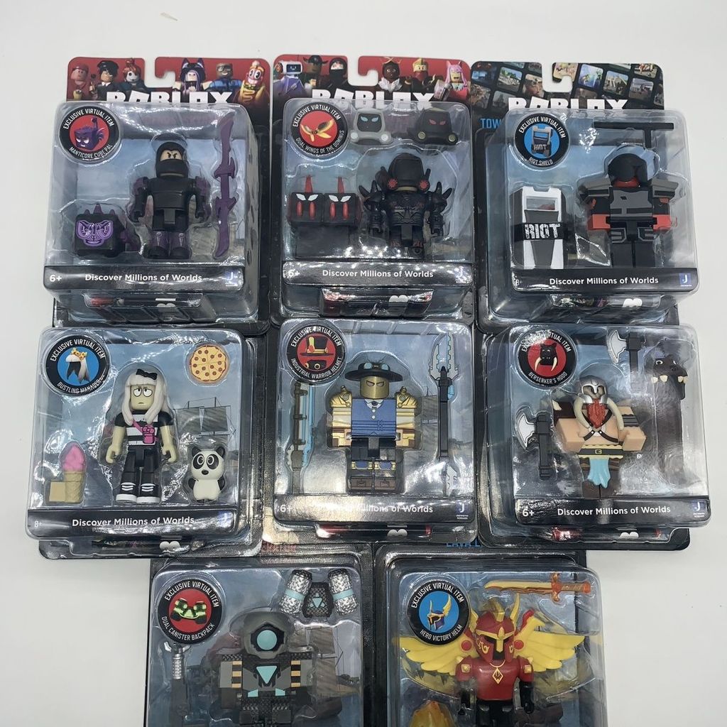 ของเล่นและแฟน ROBLOX ROBLOX ROBLOX Doll พร้อมฟิกเกอร์รหัสแลกเปลี่ยนที่มีประสิทธิภาพพร้อมรหัสเสมือน