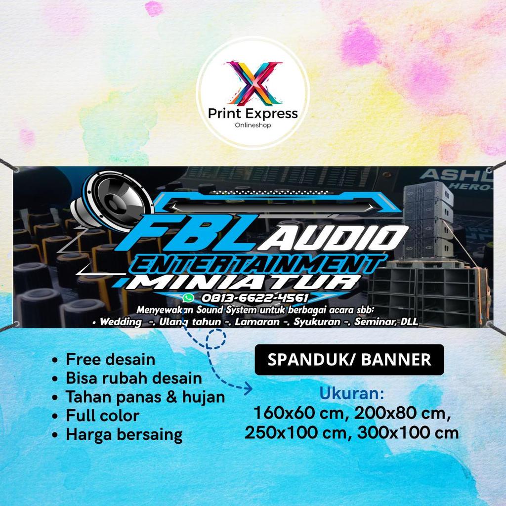 เครื่องเสียง Fbl สีดํา BANNER ออกแบบสามารถขอได้