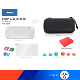 [ส่งด่วน] [Switch2] 10 in 1 Dobe TNS-5111 ชุดอุปกรณ์ SW2 : ก…
