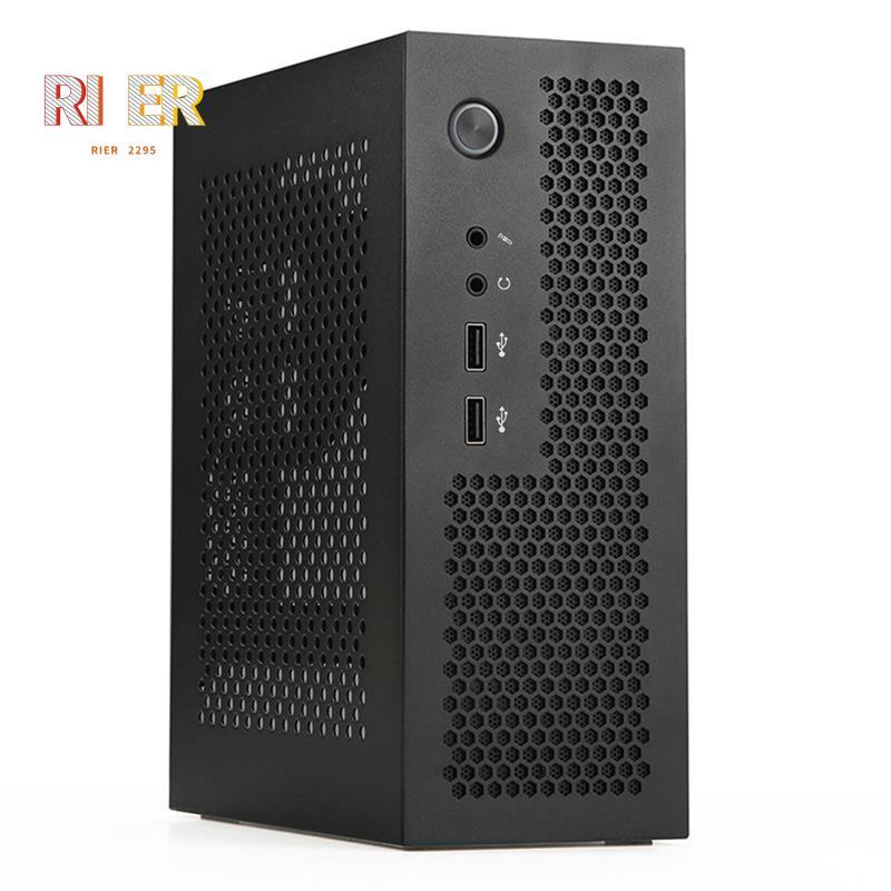 A09 HTPC เคสคอมพิวเตอร์ Mini ITX Gaming PC แชสซีเดสก์ท็อปแชสซี USB2.0 เคสคอมพิวเตอร์ เคสคอมพิวเตอร์ท