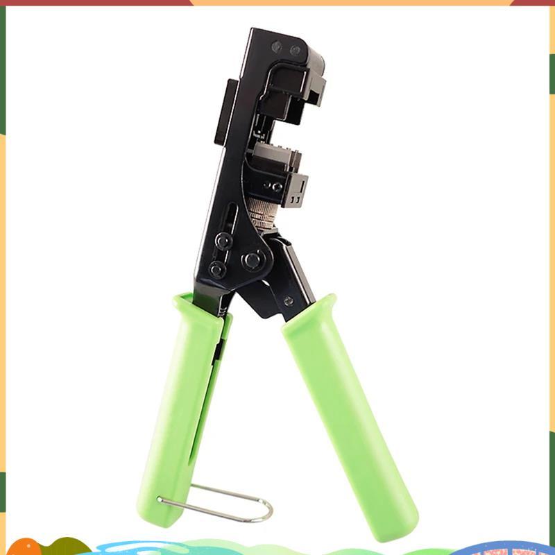 CAT5/5e และ CAT6/6A Jack Punch Down Tool, มุม 90 องศา, อะแดปเตอร์การกําหนดค่าที่รวดเร็ว