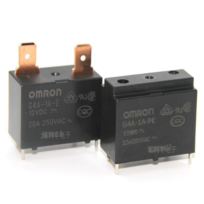 รีเลย์ Omron ดั้งเดิม G4A-1A-PE 20A 12VDC 24VDC 5V CN CF DC