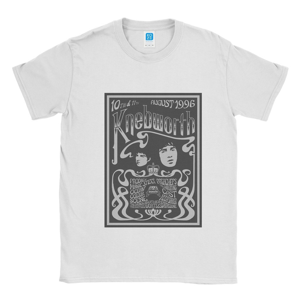 เสื้อยืดวงโปสเตอร์ Oasis