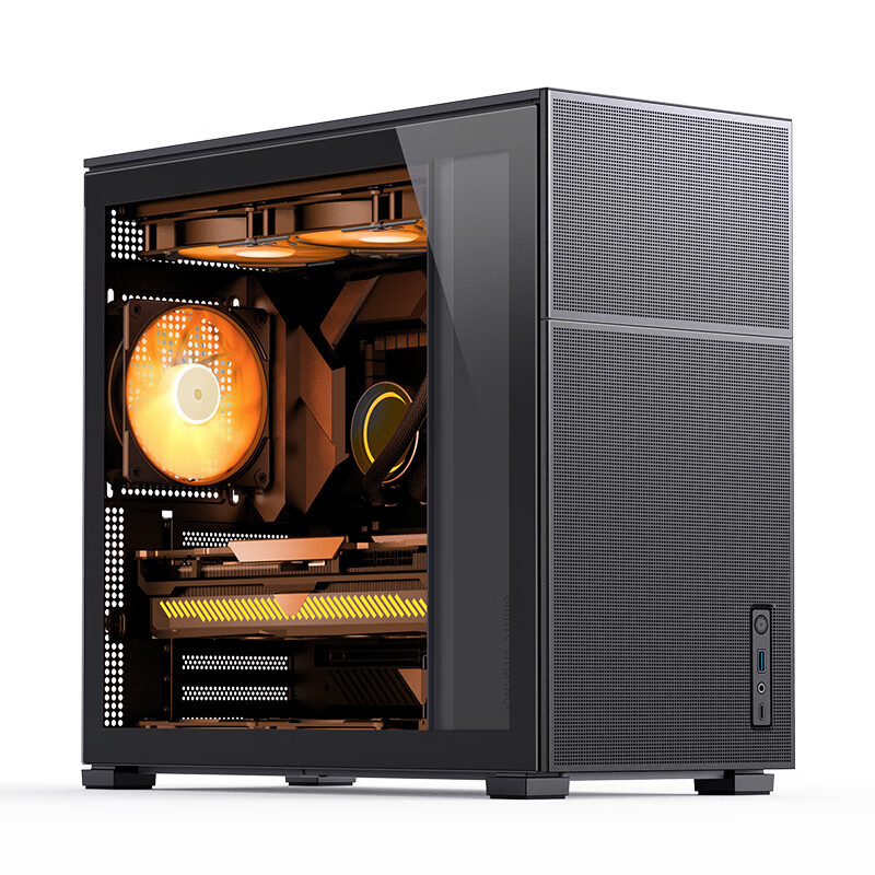 [ข้อเสนอพิเศษมาใหม่] JONSBO (JONSBO) Pine Cone D41 MESH Version Black ATX Chassis (Dual 360 Cold Row