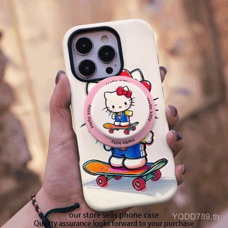 เคสโทรศัพท์เหมาะสําหรับiPhone X XS XR XSMAX 11 12 13 14 15 16 17 Pro max Plus Airสเก็ตบอร์ดHello Kit