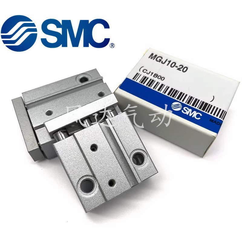 10SMC/กระบอก Original Mini MGJ6-5-10-15-20/MGJ พร้อมสามแกน MGJ10-515/Guide Rod 20/5Y6O