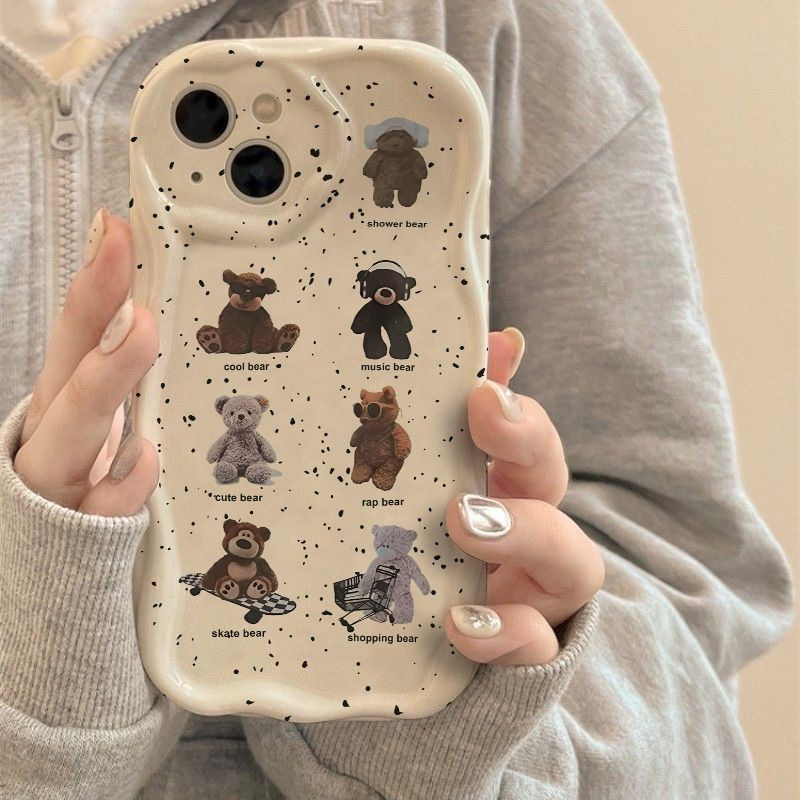 น่ารัก Baer Soft Case Realme C75 C71 C67 10 11 C75X C55 C35 14T 15T C21 C31 C20 C11 C17 C15 C12 C25 