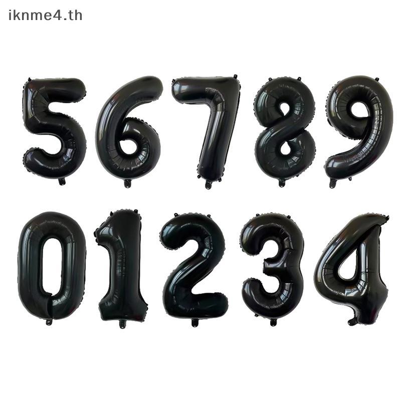 [ikn] 32 "ck Digital Balloon Beauty Thin Version Aluminium Film Balloon Birthday Party Balloon [TH]