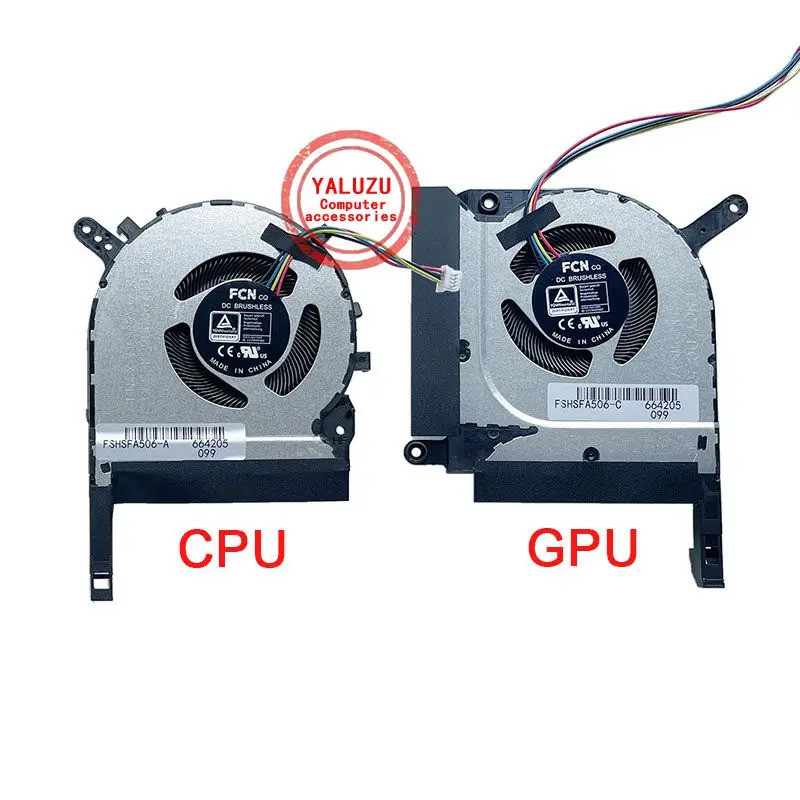 แล็ปท็อป CPU GPU พัดลมระบายความร้อนสําหรับ ASUS Tianxuan 2 TUF Gaming A15 FA706QR FA506QM FX506H FX5