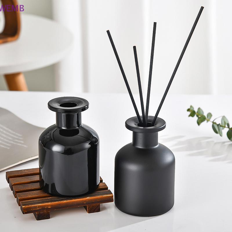 WEMB 1 ชิ้น 50 มิลลิลิตรบ้านขวดกระจายกลิ่นหอมของขวัญแก้วคอนเทนเนอร์ Reed Diffuser ขวด Oil Diffusers Sticks ใหม่