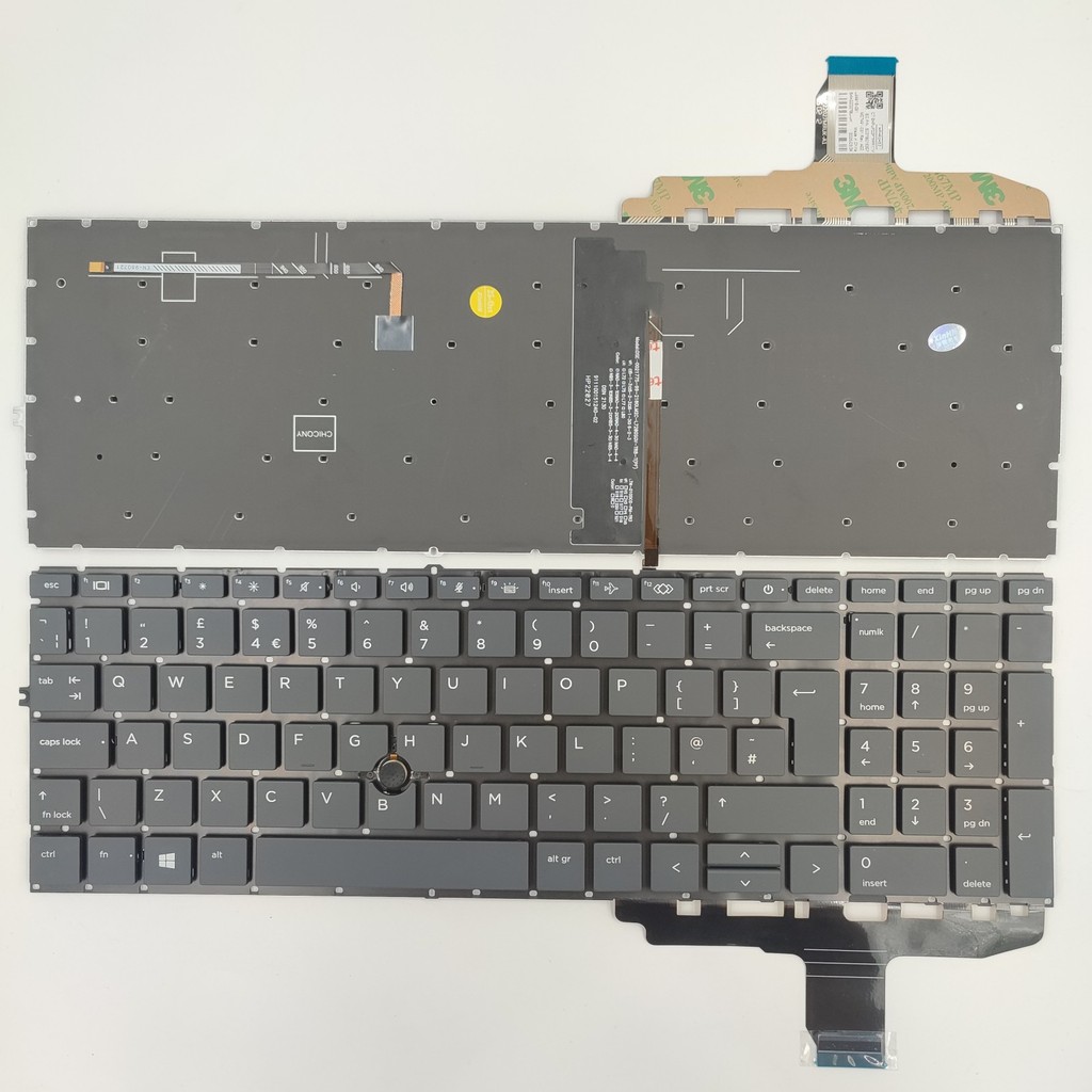 US SP UK สําหรับ HP Elitebook 850 G7/G8 855 G7/G8 750 G7/G8 755 G7/G8 Zbook Firefly 15 G7 G8 HSN-I41