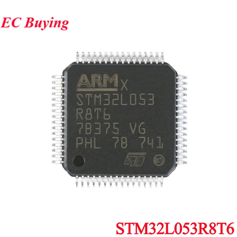 5 ชิ้น/1 ชิ้น STM32L053R8T6 STM32L053 STM32 L053R8 L053R8T6 LQFP-64 แขน Cortex-M0 + 32-bit Microcont