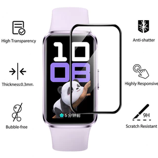 ฟิล์มแก้วนุ่ม Hydrogel / HD for Huawei Band 11/Pro 10 9 8 7 อุปกรณ์ป้องกันหน้าจอ for Smartwatch Huawei Band 10 9 8 NFC