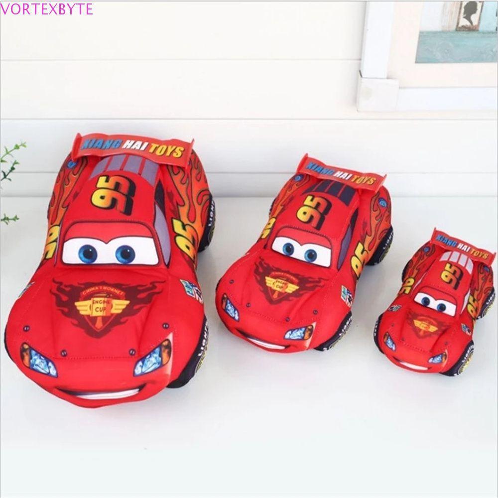 VORTEXBYTE Mcqueen ของเล่นตุ๊กตาเด็กน่ารักการ์ตูนสําหรับชายหญิงของขวัญวันเกิด Pixar Cars ตุ๊กตาตุ๊กต