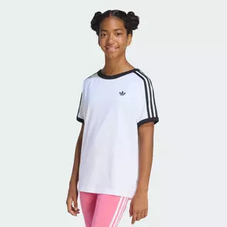 adidas ไลฟ์สไตล์ เสื้อยืด 3 STRIPES เด็ก สีขาว KE0920