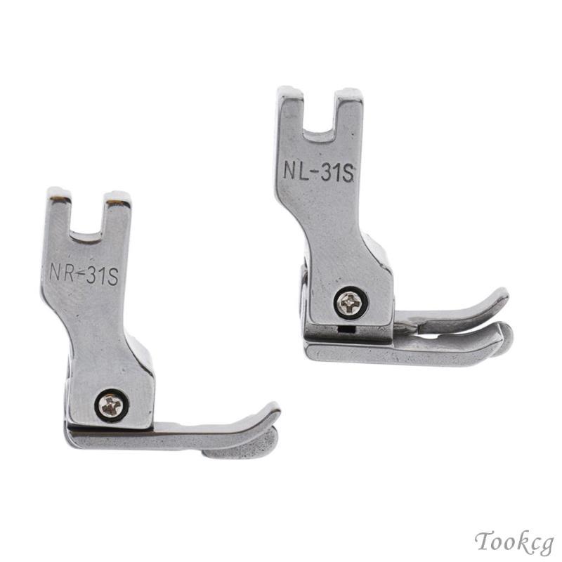 [Tookcg] NL-31S NR-31S เท้าสําหรับจักรเย็บผ้าอุตสาหกรรม Part Universal Silver