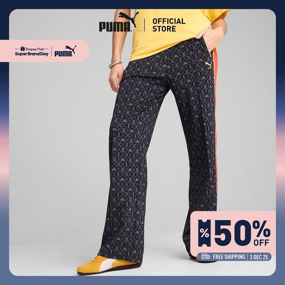 PUMA PRIME/SELECT - กางเกง AOP ROAD TO UNITY สำหรับผู้หญิง สีฟ้า - 62979416