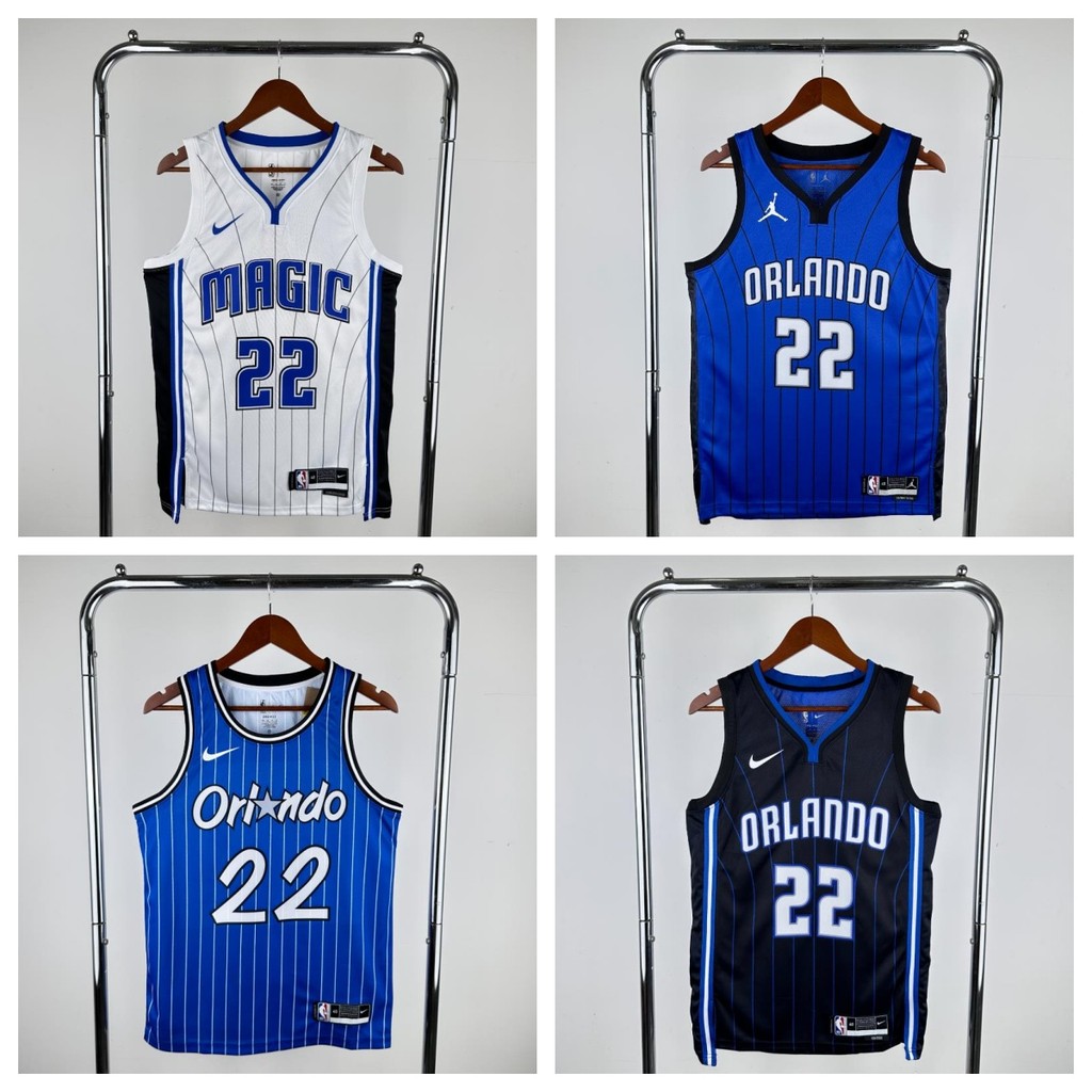 [กดร้อน]เสื้อบาสเก็ตบอล Orlando Magic No.22 Wagner พร้อม LOGO City edition Jersey Banchero