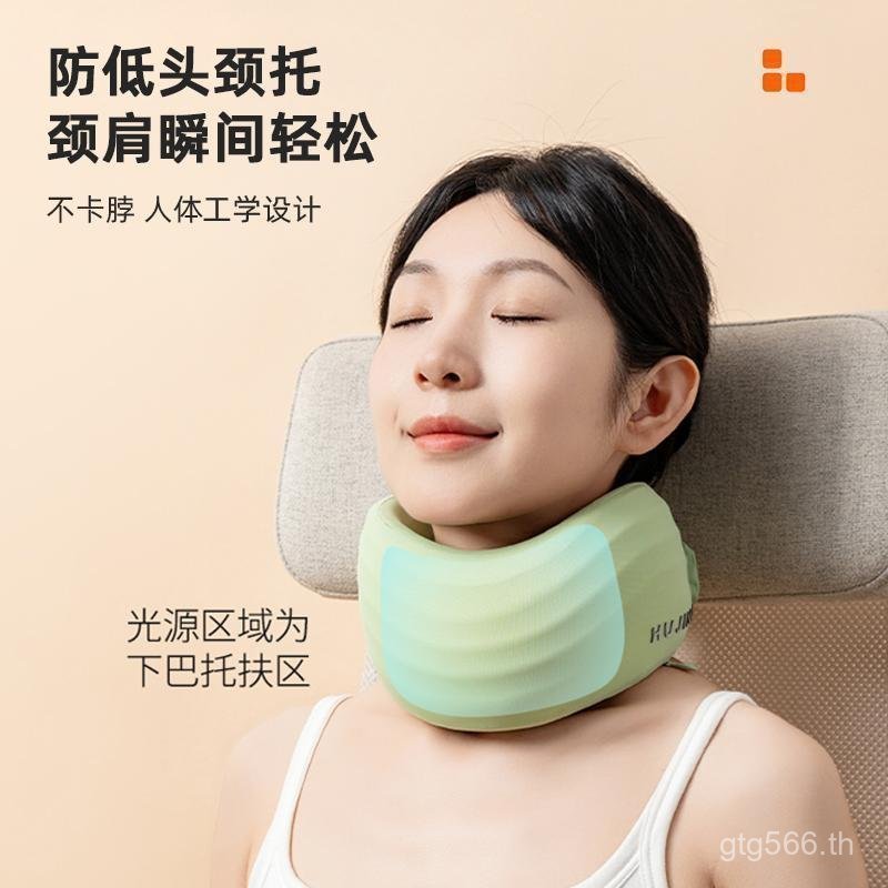 หมอนรองคอ Travel Sleeping U-Shaped หมอนพกพา หมอนรองคอ Memory Foam Handy Tool หมอนกระดูกสันหลังส่วนคอ