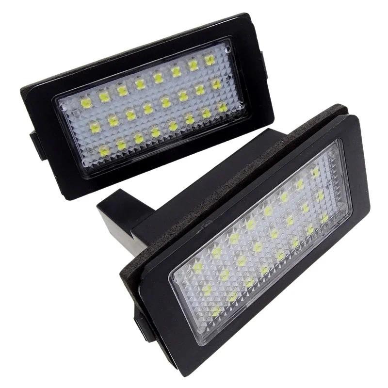 ไม่มีข้อผิดพลาดรถ LED จํานวนใบอนุญาตโคมไฟแผ่นสําหรับ BMW E38 7 Series 728i 730i 730d 740i 750i 1995-