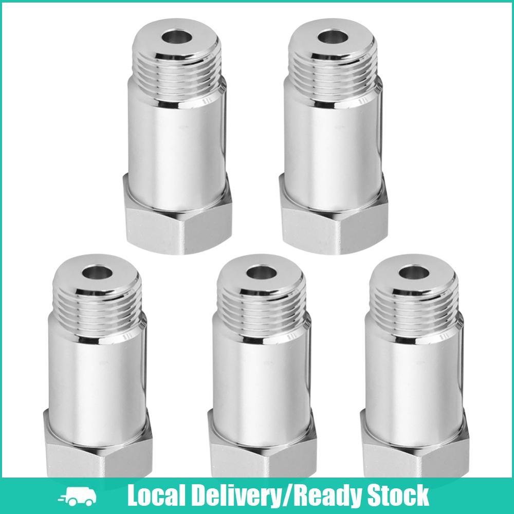 [จัดส่งในพื้นที่] 5 ชิ้น O2 เซนเซอร์ Spacer O2 ขั้วต่อเซนเซอร์ 45 มม. M18*1.5 สําหรับระบบไอเสีย