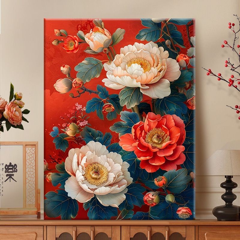 ความมั่งคั่งและมงคล | Diy น้ํามันดิจิตอล painti|Diy แร่น้ํามัน 9 เมล็ด เมล็ด เมล็ด เมล็ด DJ Series ด