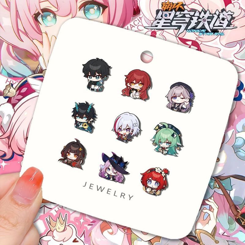 Honkai: Star Rail/Mydei/DanHeng/March 7th/Firefly/ Star铁手动耳饰品/dwlf