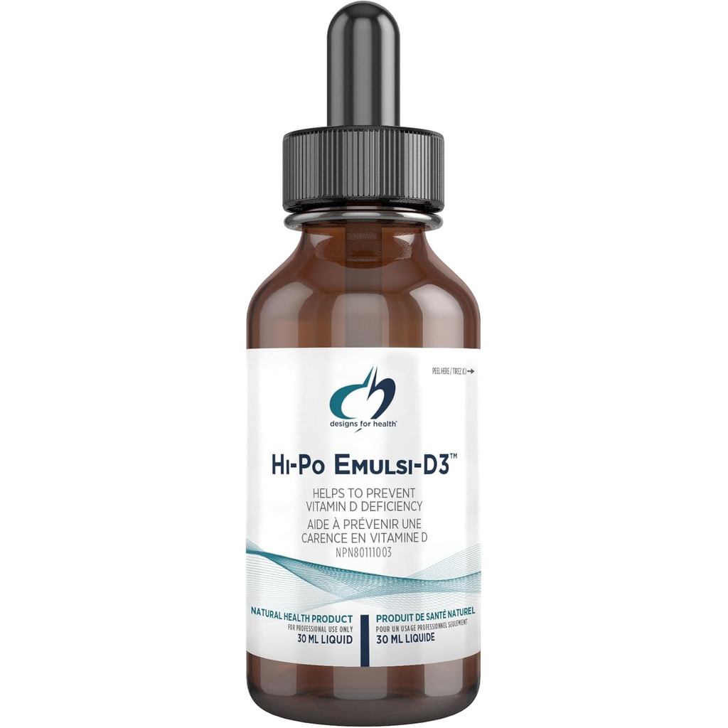 การออกแบบเพื่อสุขภาพ Hi-Po Eulsi Vitamin D Drops - Liquid Vitamin D 2000 IU, วิตามิน D3 เข้มข้นสูง -
