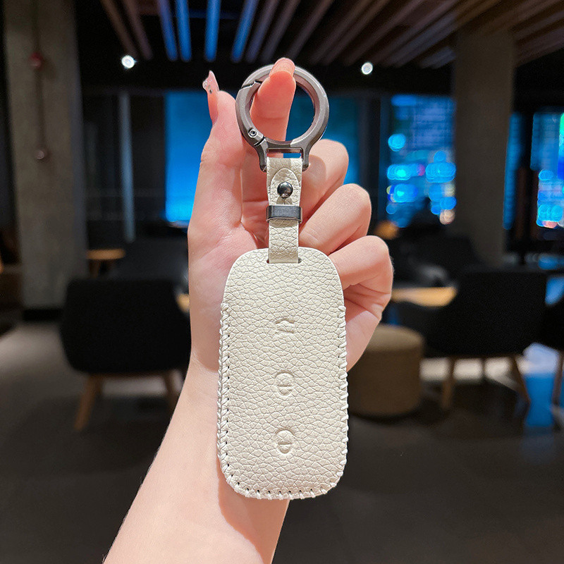 ที่ใส่กุญแจรีโมทรถยนต์ Geely Galaxy Ex5  EX5Pro  พวงกุญแจรถ. กระเป๋าใส่กุญแจรถ