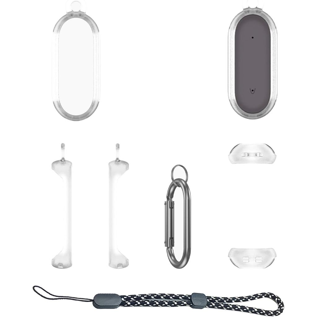 เคสสําหรับเครื่องบันทึกเสียง PLAUD NotePin AI, ฝาครอบป้องกันพีซี, ป้องกันการหล่น, กันรอยขีดข่วน, กัน